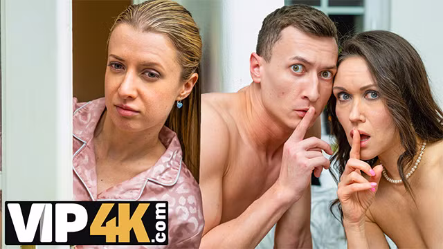 Mother4K. He Must Never Know What We Did In Mom'S Bedroom